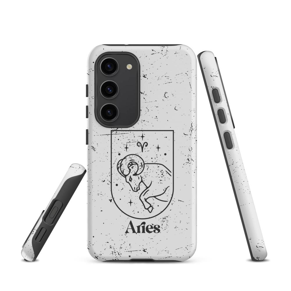 Aries Zodiac Samsung Galaxy Tough Case - https://ascensionemporium.net